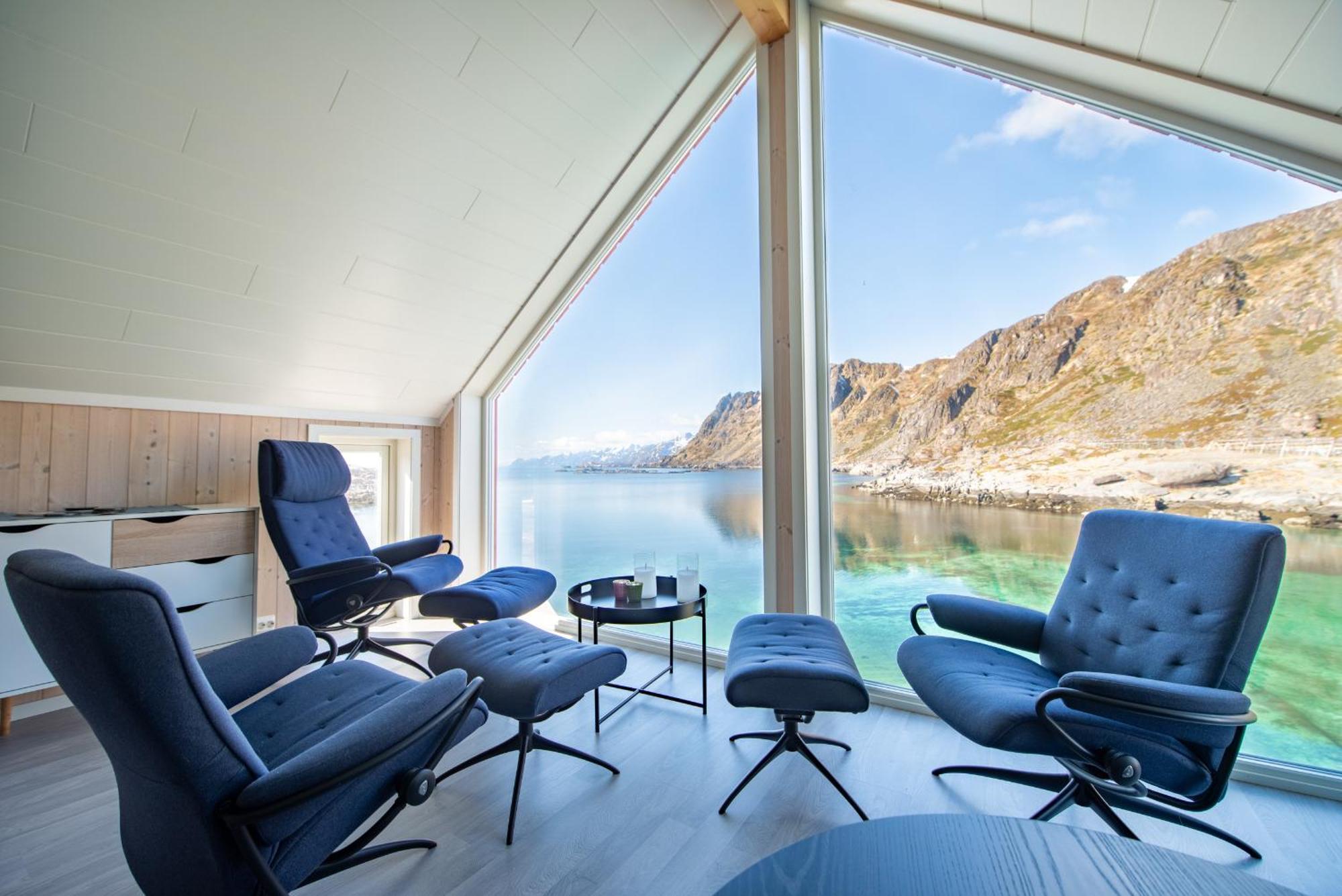 Lofoten Waterfront Luxury Lodge Ballstad Kültér fotó