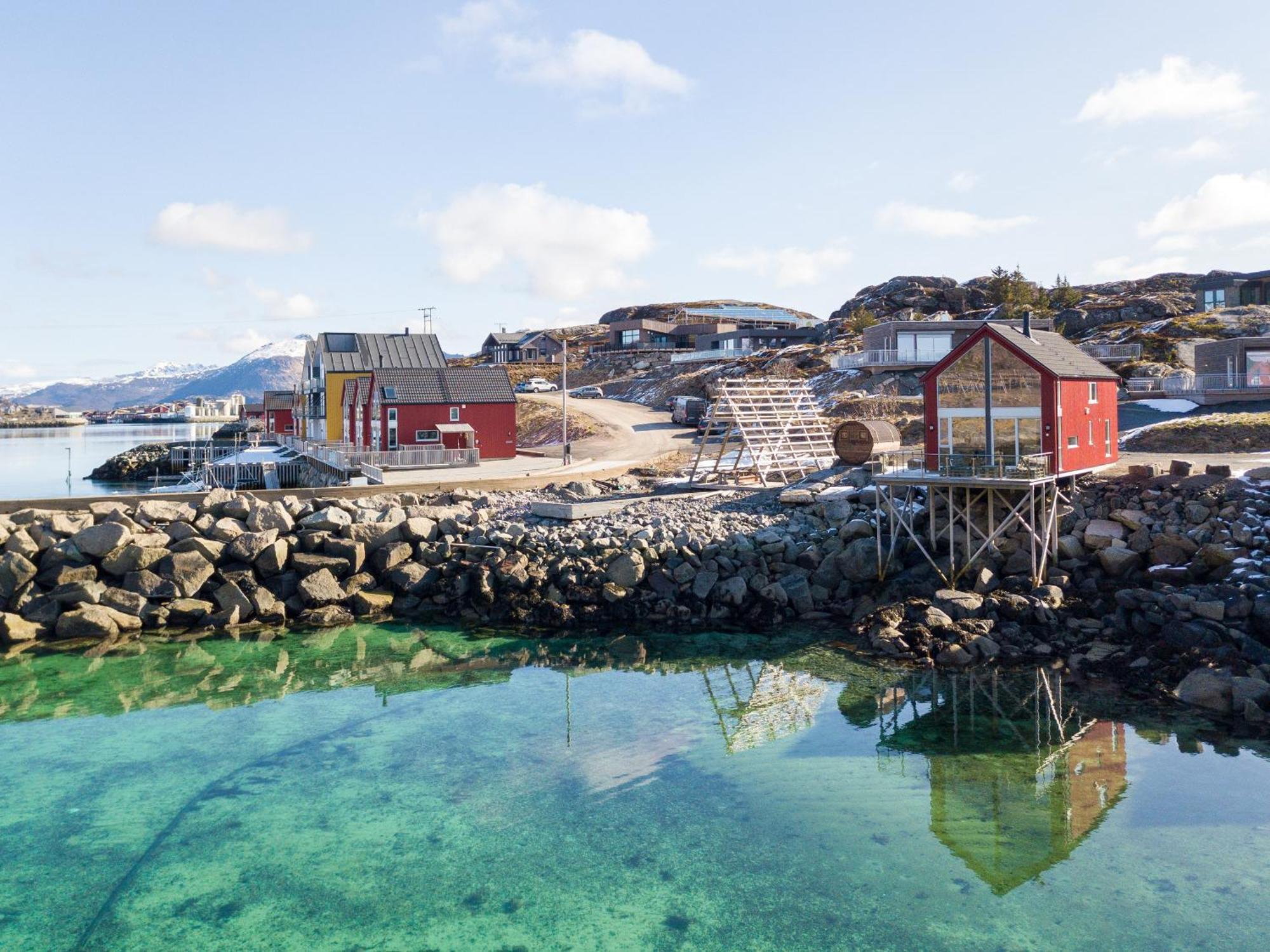 Lofoten Waterfront Luxury Lodge Ballstad Kültér fotó